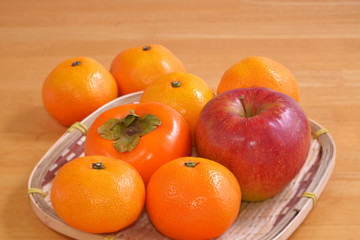 果物　秋の味覚