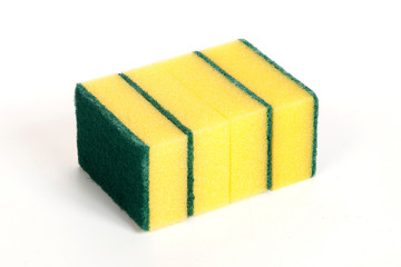 a set of scouring sponges