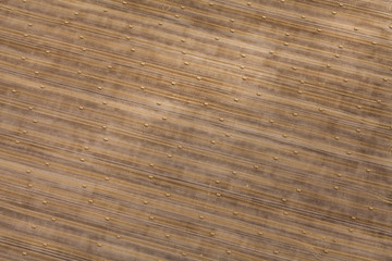 Fototapeta premium aerial view of harvest fields in Poland