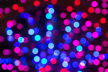 glittering stars on bokeh. Christmas background