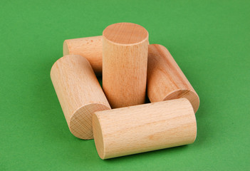 figures for the Russian game kubb