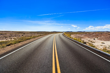 Arizona desert highway