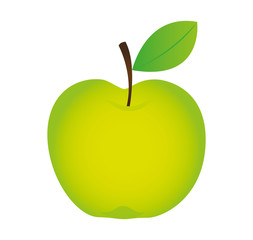 apple fresh fruit isolated icon vector illustration design