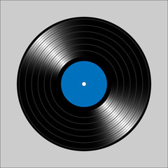 Vintage vinyl record. Vector illustration for flyer, banner, billboard