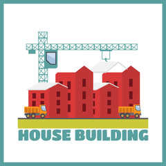 House building construction