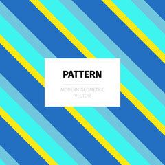 Modern vector pattern in a trendy geometric style for decoration products and packaging or identity