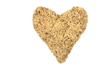 valentine golden heart