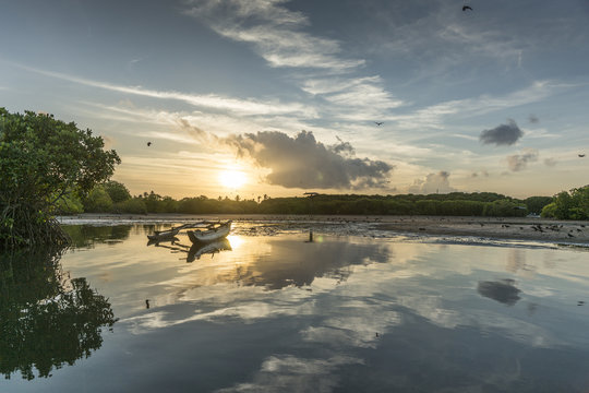 Lagune von Negombo