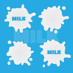 Milk Logo and Labels Designs