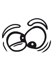 Eyes squint laugh grimace crazy crazy face comic cartoon funny
