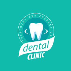 vector logo dental