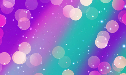 Beautiful backgrounds , with shining bokeh and colorful gradients