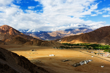 Natural landscape in Leh Ladakh