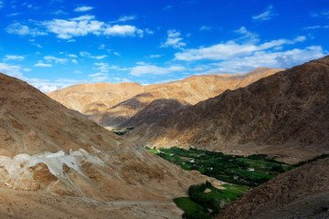 Natural landscape in Leh Ladakh
