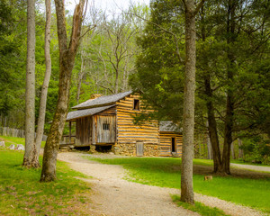 Elijah Oliver Cabin Cades Cove Great Smoky Mountains NP