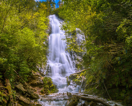 Mingo Falls Smoky Mountains NP © Photography by Jack