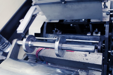 Industrial machine in the details