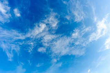 Fototapeta na wymiar deep blue sky