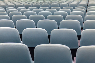 Obraz premium empty seat lecture hall. no people