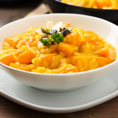 Risotto mit Hokkaido - risotto with hokkaido
