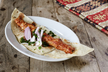 Armenian kebab.