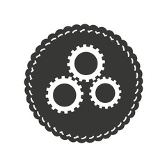 gears machine isolated icon vector illustration design