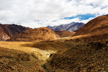 Natural landscape in Leh Ladakh
