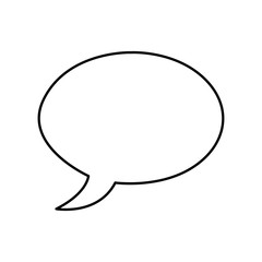 speech bubble message isolated icon vector illustration design