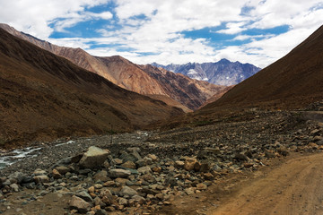 Natural landscape in Leh Ladakh