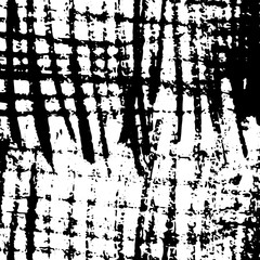 Vector Monochrome Mark Making - black white seamless pattern this striped
