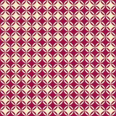 Seamless vintage Intersecting Circle Pattern