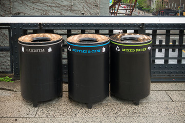 trash bins in new york