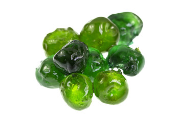 Candied Green Cherries