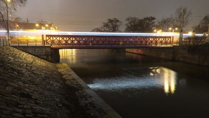 Most Piaskowy, Ostrów Tumski Wrocław - obrazy, fototapety, plakaty