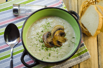 Mushroom cream soup
