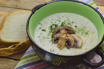 Mushroom cream soup
