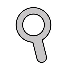 search magnifying glass isolated icon vector illustration design