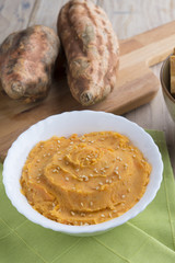 Hummus of yam