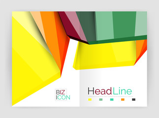 Business annual report abstract backgrounds