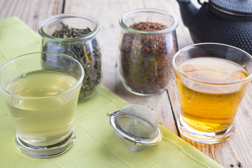 Rooibos and green tea