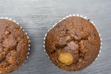 Magdalenas de chocolate