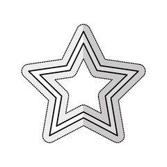 starfish beach isolated icon vector illustration design