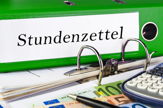Stundenzettel