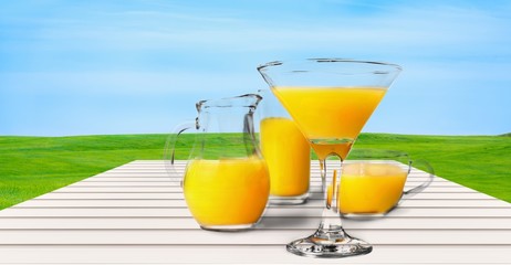 Orange juice.