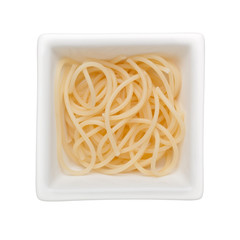 Cooked spaghetti