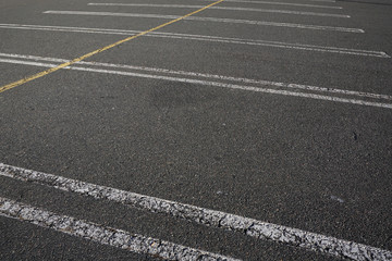 close up on old grunge parking lot © nd700