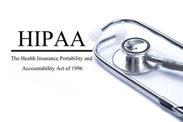 Page with HIPAA (The Health Insurance Portability and Accountabi