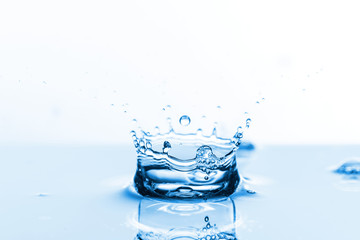 Water splashes background