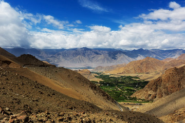 Natural landscape in Leh Ladakh