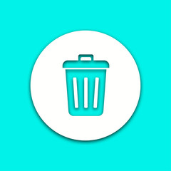 Bin - vector icon.